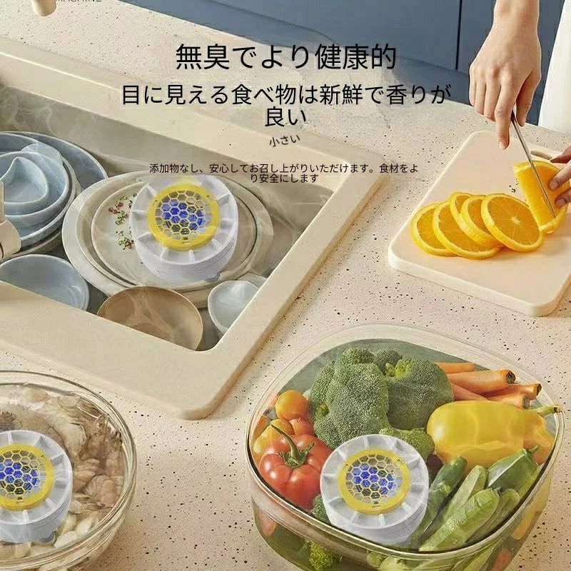 新生活 贈り物向け 応援 超音波 野菜洗浄機 除菌 農薬除去 コードレス 簡単操作 時短 キッチン家電 食材ピュリファイア