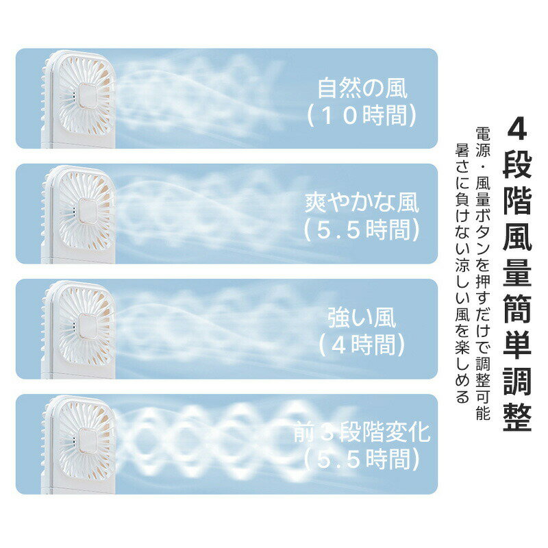 【P5倍+最大2,000円OFFクーポン配布】 2024夏 首かけ扇風機 首掛け 卓上扇風機 小型扇風機 携帯扇風機 扇風機 ネッククーラー 卓上3way小型 コンパクト スマホスタンド ネックファン 静音 長時間 おしゃれ 可愛い usb ストラップ