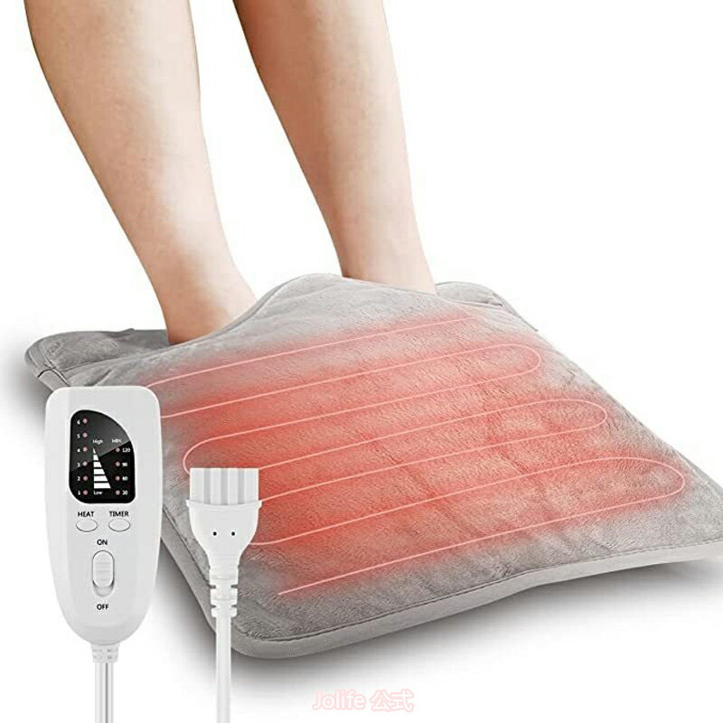 【スーパーセール期間半額OFF】 足温器 フットウォーマー 電気あんか 足元ヒーター 電気足温器 電気ホットマット 電気座布団 ホットマット 6段階温度調整 タイマー機能 洗濯可 PSE認証済み-3ssのサムネイル