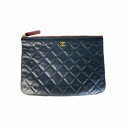 【最終処分SALE】CHANELマトラッセ キャビアスキン クラッチ ブラック K-6315