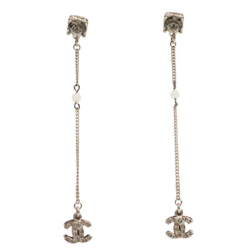 【ジャラジャラ可愛い♡25B】CHANEL ロングピアス 楽天市場】ロング ピアス(ブランドシャネル)(ジュエリー
