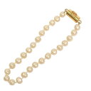 【最終処分SALE】CHANEL シャネル ココマーク パールマメアリ ブレスレット/バングル ホワイト K-6062