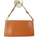 LOUIS VUITTON ルイヴィトン エピアクセソワールハンドバッグ ブラウン A-7930(4)