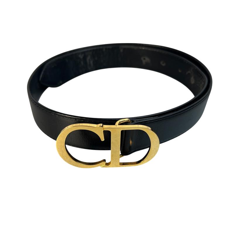 Dior ディオールCD オブリーク ベルト ブラック A-9283