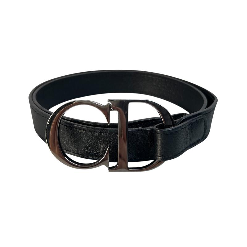 Christian Diorディオール ベルト ブラック A-9443