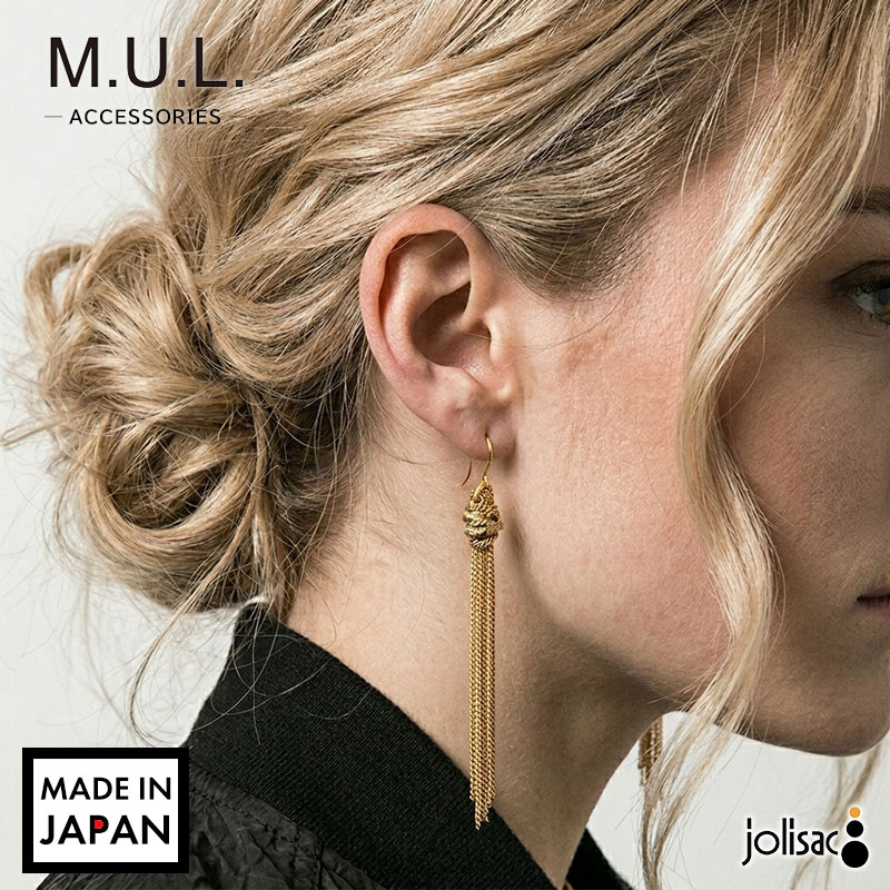 Rakuten - 新作 M.U.L. エムユーエル アクセサリー ピアス 両耳用 MULA-197 VOL3 再入荷なし ヴィンテージ マットシリーズ ネックレスとお揃い お洒落 経年変化 日本製 正規品