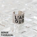 【正規品】【即納】セルジュトラヴァル イヤーカフ 『L'AMOUR 愛』 シルバー SERGE THORAVAL MO04 | 人気 永遠の定番 ベストセラー ...