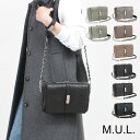 【正規販売店】 M.U.L. エムユーエル バッグ ショルダーバッグ MUL-040 | 型押し クロコ リザード オーストリッチ オイルレザー mul bag...