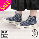 【SALE】【正規販売店】 ASH アッシュ スニーカー 厚底 ハイカットスニーカー RAINBOW WASHED CANVAS 138509 |靴 シューズ ...