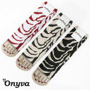 【メール便対応】ONYVA オニヴァ ソックス ONV-TE24521 ゼブラ柄 ZEBRA ペディキュア| 靴下 足袋ソックス つま先 お洒落 個性的 インパ...