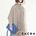 SACRA サクラ SANDWASH シルク シャツ 123115071 ｜ 新作 春夏 光沢 ドル ...