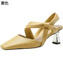 パンプス スクエアトゥ ピンヒール サンダル ハイヒール ストラップ プラットフォーム アンクルストラップ レディースレースアップサンダル ピンヒール スティレットヒール ハイヒール レディース