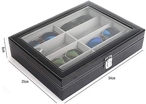 サングラス収納ボックス 彼女のために眼鏡コレクター眼鏡展示収納ケーストレイギフト