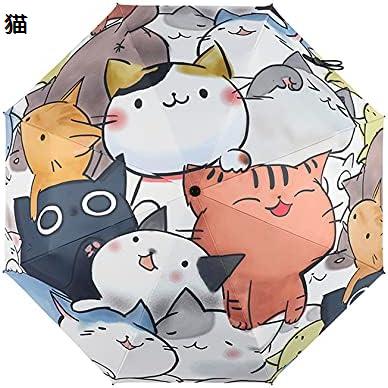 日傘 折りたたみ傘 レディース 晴雨兼用 遮熱 遮光 UVカット 99%以上 紫外線対策 8本骨 3段収納 ワンタ..