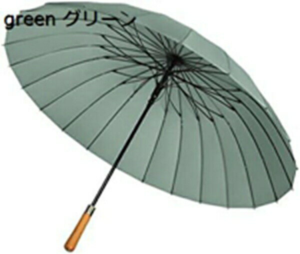 傘 長傘 メンズ レディース ワンタッチ開き 丈夫 220T ワン??布ー?24本骨 大判 120cm 暴雨強風対策 対応