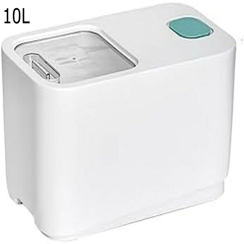 米びつ ライスストッカー 米櫃 お米保存容器 こめびつ 米入れ お米保存容器 貯蔵タンク 密閉 小麦粉 駄菓子 砂糖 キッチン収納 お米収納 防虫 大容量 防湿 清潔便利 計量カップ付き キッチン用品 ホワイト 7L/10L