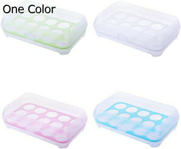 冷蔵庫収納 卵ケース エッグホルダー 透明 卵入れ キッチン収納 卵ボックス 卵収納 コンパクト収納 積..