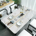 テーブルクロス 幾何柄 カラー テーブルクロスビニール テーブルクロス北欧 防水 撥水 テーブルクロス 柔らかい ビニールテーブルクロス 食事テーブルクロス お...