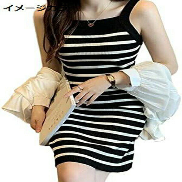 ニットワンピース レディース 夏 膝丈 タイトワンピース スリム 袖なし レディース 上品 ワンピース