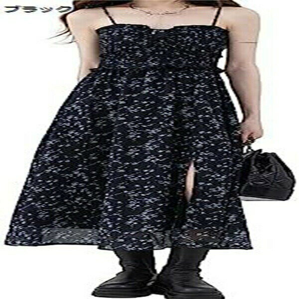 キャミソールワンピース ドレス レディース ノースリーブワンピ ロングワンピース サンマードレス マキ..