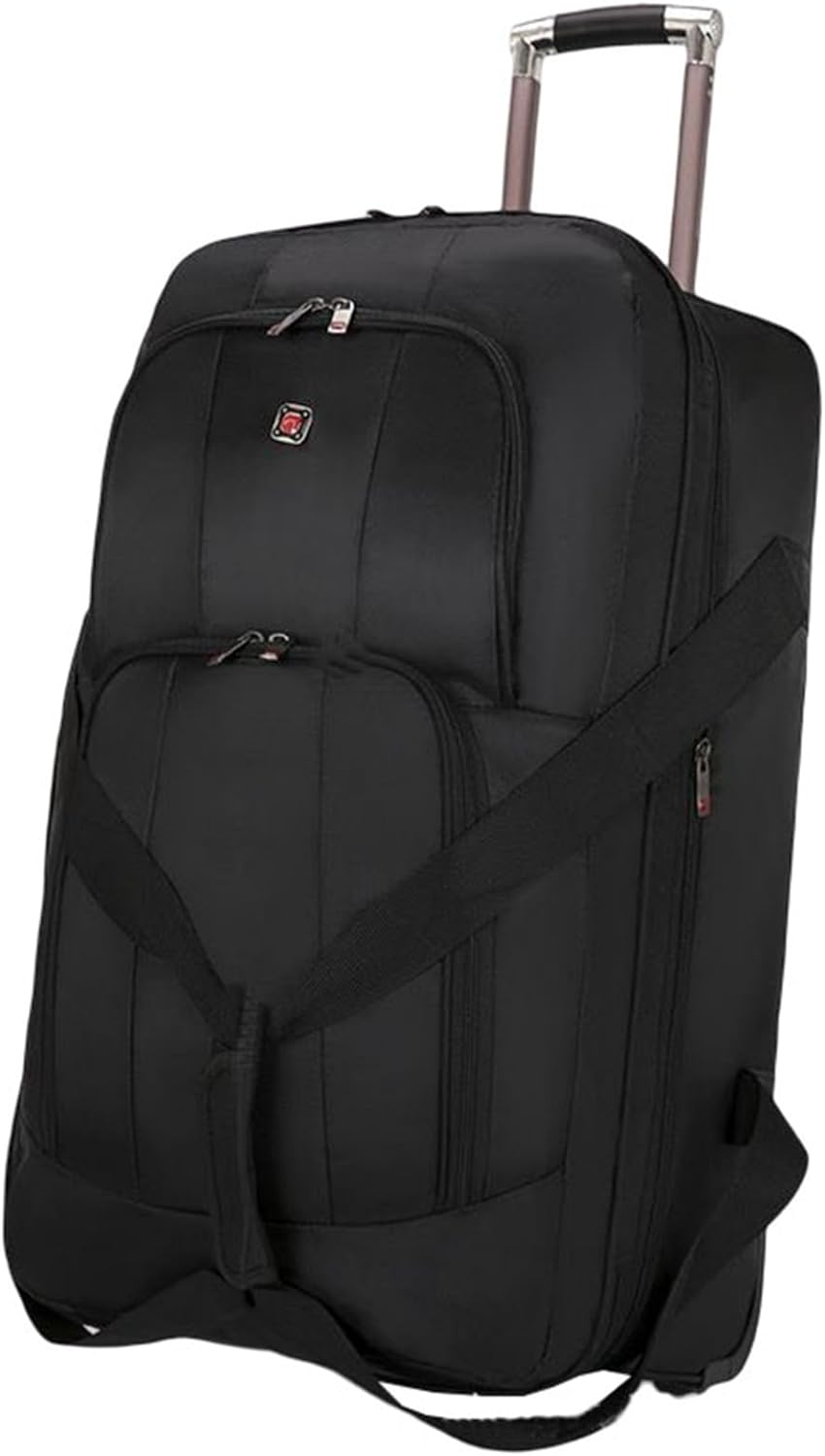 ボストンキャリー 2way キャスターバッグ 拡張機能付 容量拡大 3輪 撥水加工 布製 トロリーバッグ スー..