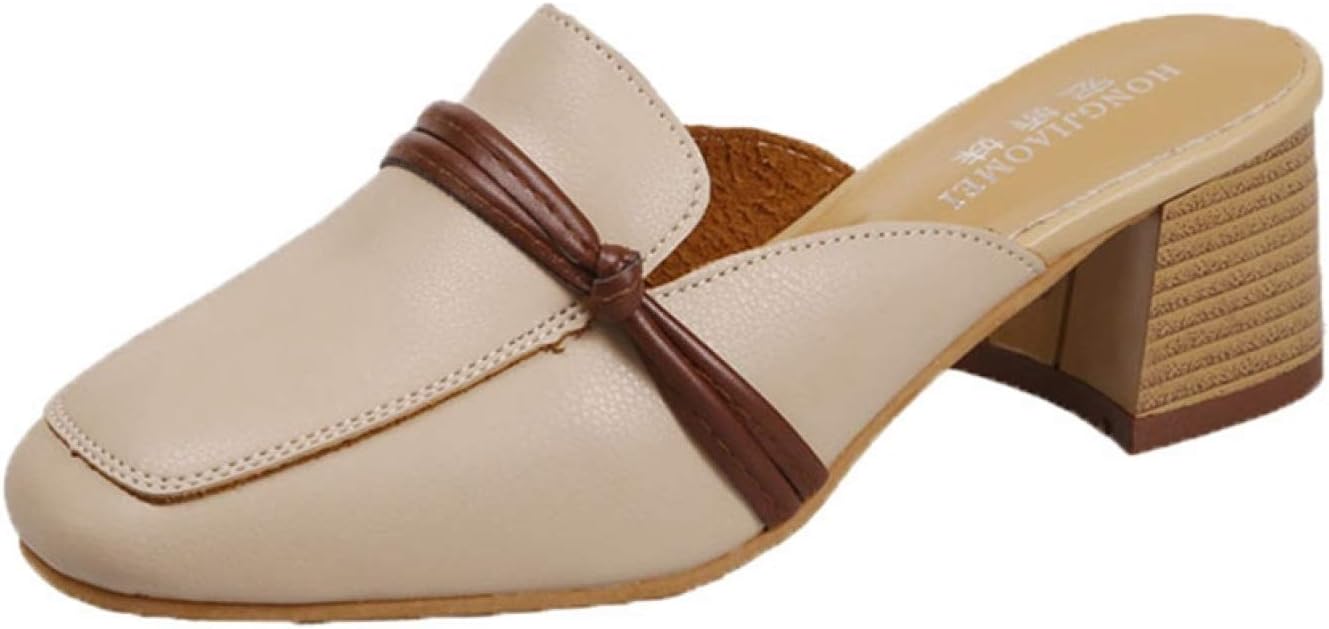 ミュール サンダル 靴 レディース ヒール 歩きやすい 痛くない 黒 チャンキー パンプス 婦人靴 履きやすい サボ サンダル 疲れない レディースシューズ 大きいサイズ 歩きやすい お出かけ オフィ