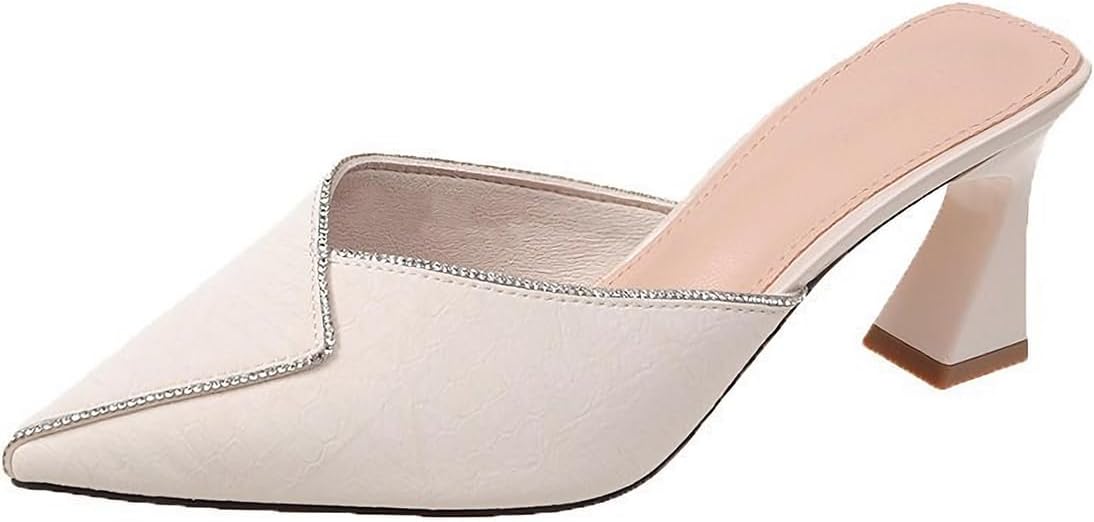 ビットローファー サボ S〜L ヒール高 5cm パンプス ローファー かかとなし