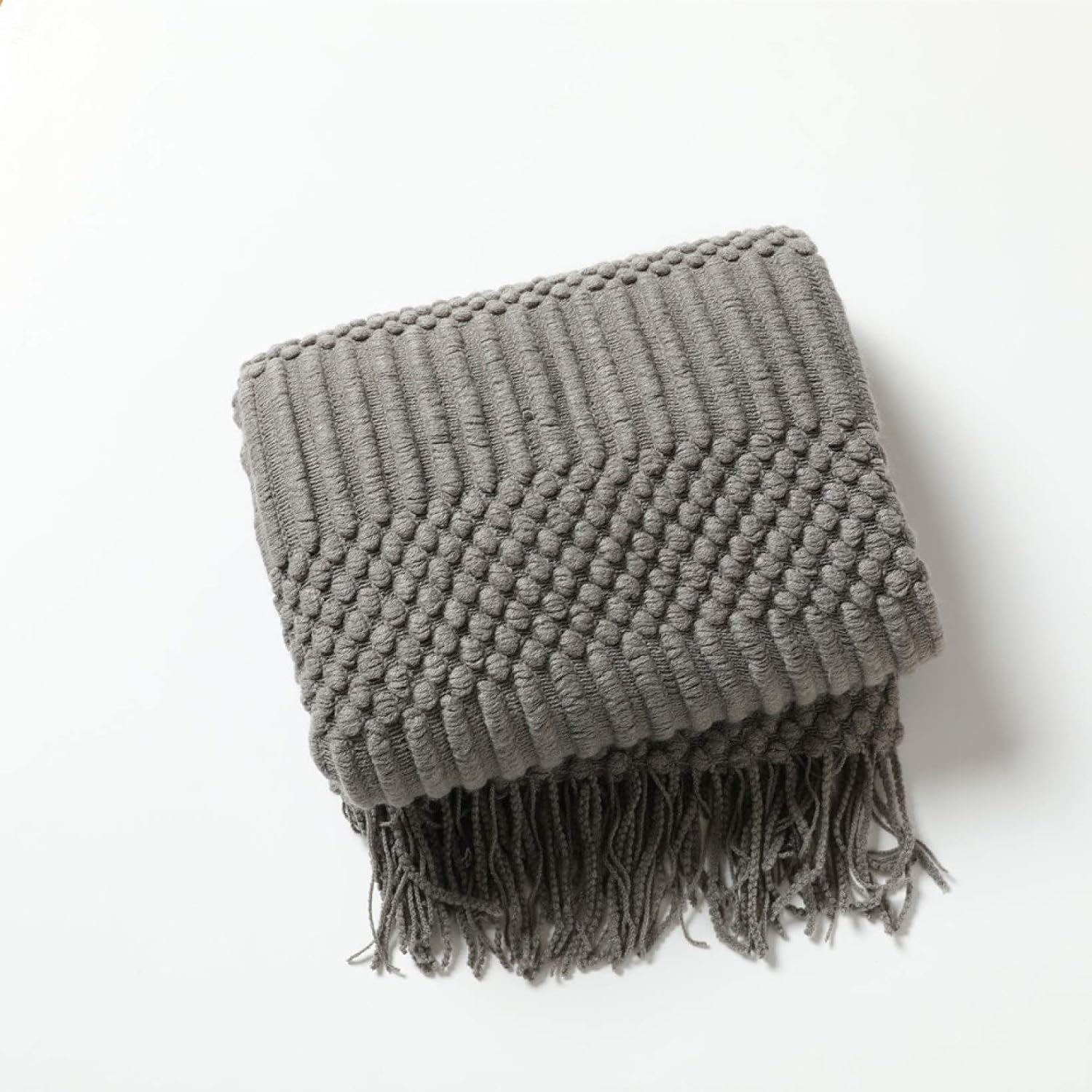 マルチカバー 北欧 ソファーカバー 毛布 ニット ブランケット ベッドカバー フリンジ付き 掛け毛布 防..