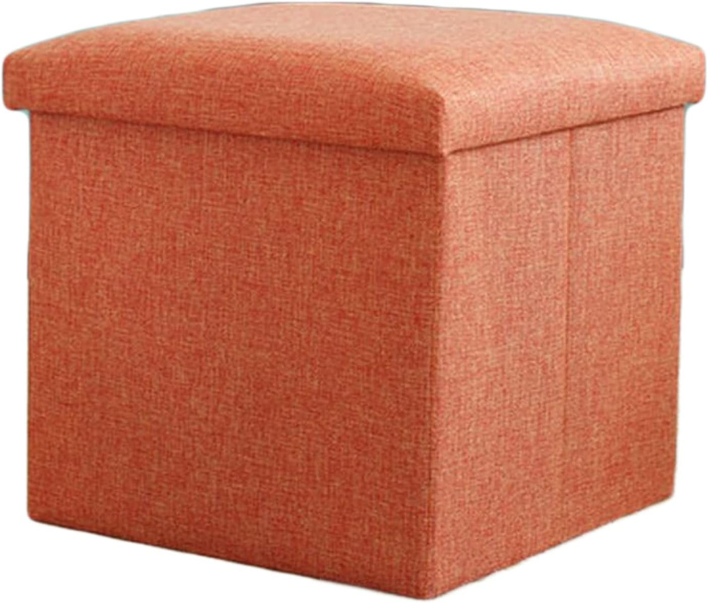 収納スツール 二人掛け おしゃれ 反発記憶フォームパッド 折りたたみ式 30*30*30cm 収納ボックス 椅子 ..