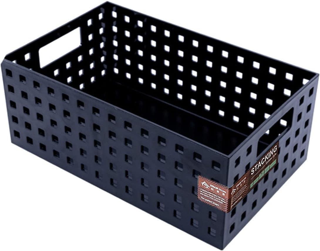 収納バスケット 透明 ブラック ランドリーボックス 小物収納 化粧品 D*1 寝室 収納バスケット プラスチ..