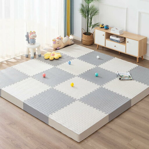 フロアマット ジョイントマット インテリア 厚み1.2cm カラーマット 防音 傷防止 ペット 赤ちゃん 60*60 (厚み2.1cm)4枚 ジョイントマット EVA 30cm 60cm 床暖房対応 フロアマット ジョイントマット インテリア 厚み1.2cm カラーマット 防音 傷防止 ペット 赤ちゃん 60*60 (厚み2.1cm)4枚 ジョイントマット EVA 30cm 60cm 床暖房対応