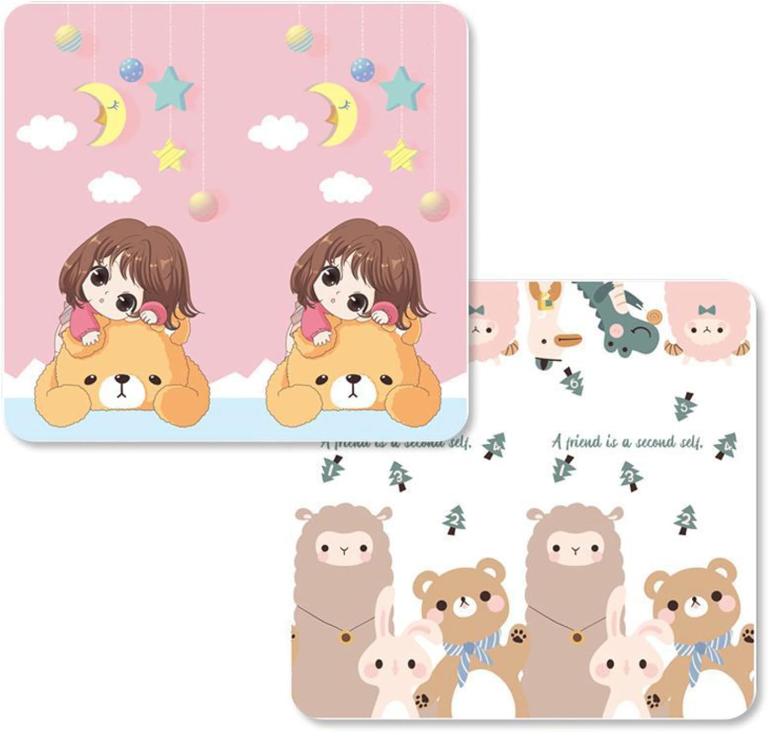 プレイマット 150*200*2cm 折りたたみ ベビーマット 薄手 厚手 遊び 学べる 清掃簡単 両面パターン キッズ用プレイマット 可愛い 動物 転倒防止 収納 安全 無毒 無味 出産祝い ルーム