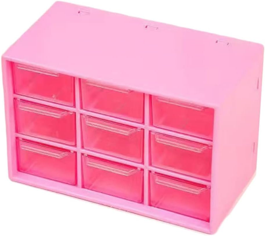 書類ケース デスクオーガナイザー 引き出し 大容量 小物置き 文書 レッド 小物ケース 書類整理 A18*10*12cm 収納ボックス 小物置き 多段収納 白 小物収納 オフィス ホーム 北欧風 事務