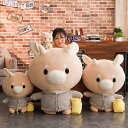 牛ぬいぐるみ おもちゃ 抱き枕 ふわふわ 服着脱可 添い寝枕 かわいい 女の子 もちもち 癒し効果 プレゼント 人形 インテリア 置物 部屋 ベッドサイド 店飾り 子供用 気持ちいい 安眠グッズ 25