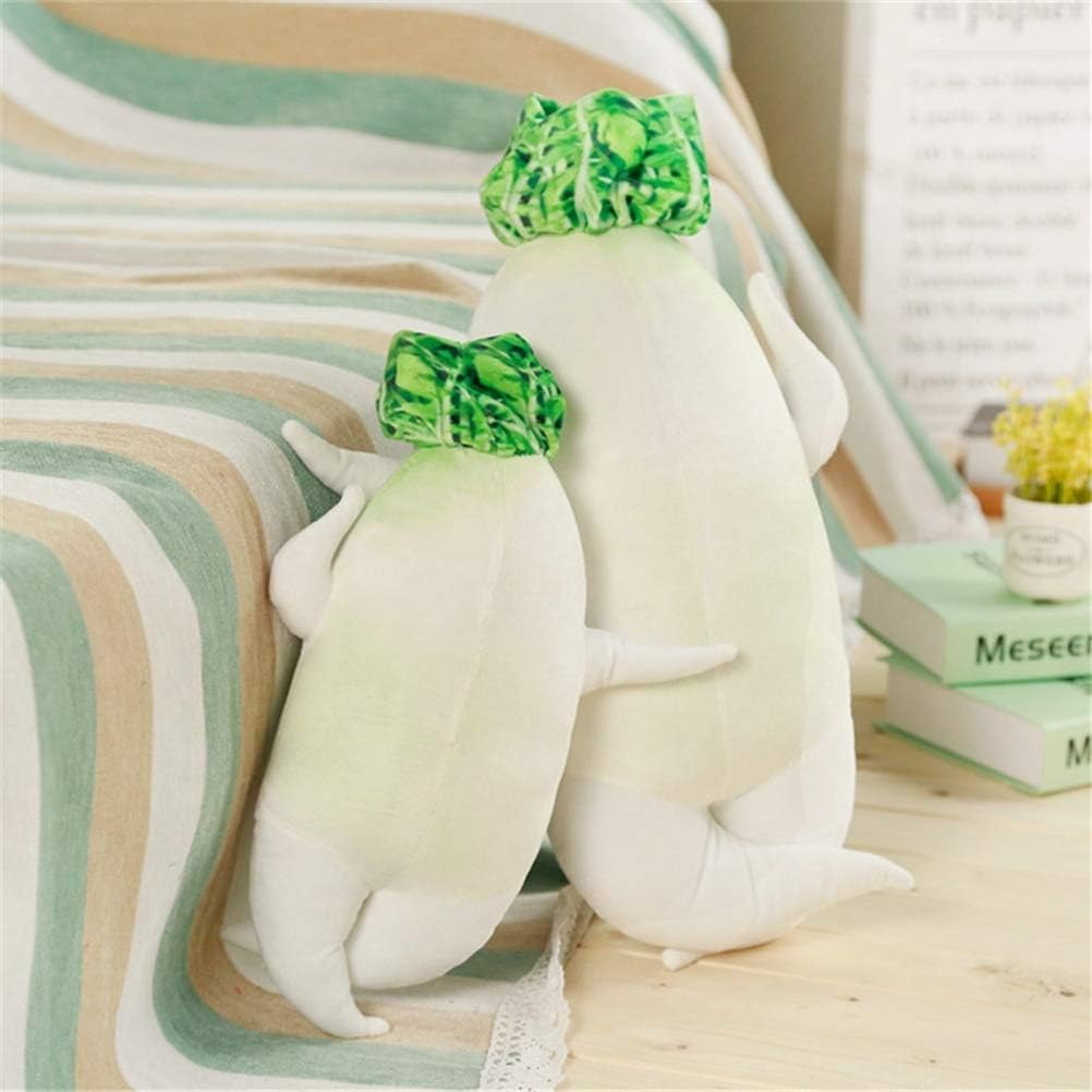 ぬいぐるみ 大根君 超可愛い 座り抱きまくら 昼休み枕 抱きやすい 安眠 快眠 すやすや寝る もちもち ふわふわで癒される 心地いい ベッドルーム ソファー 畳...