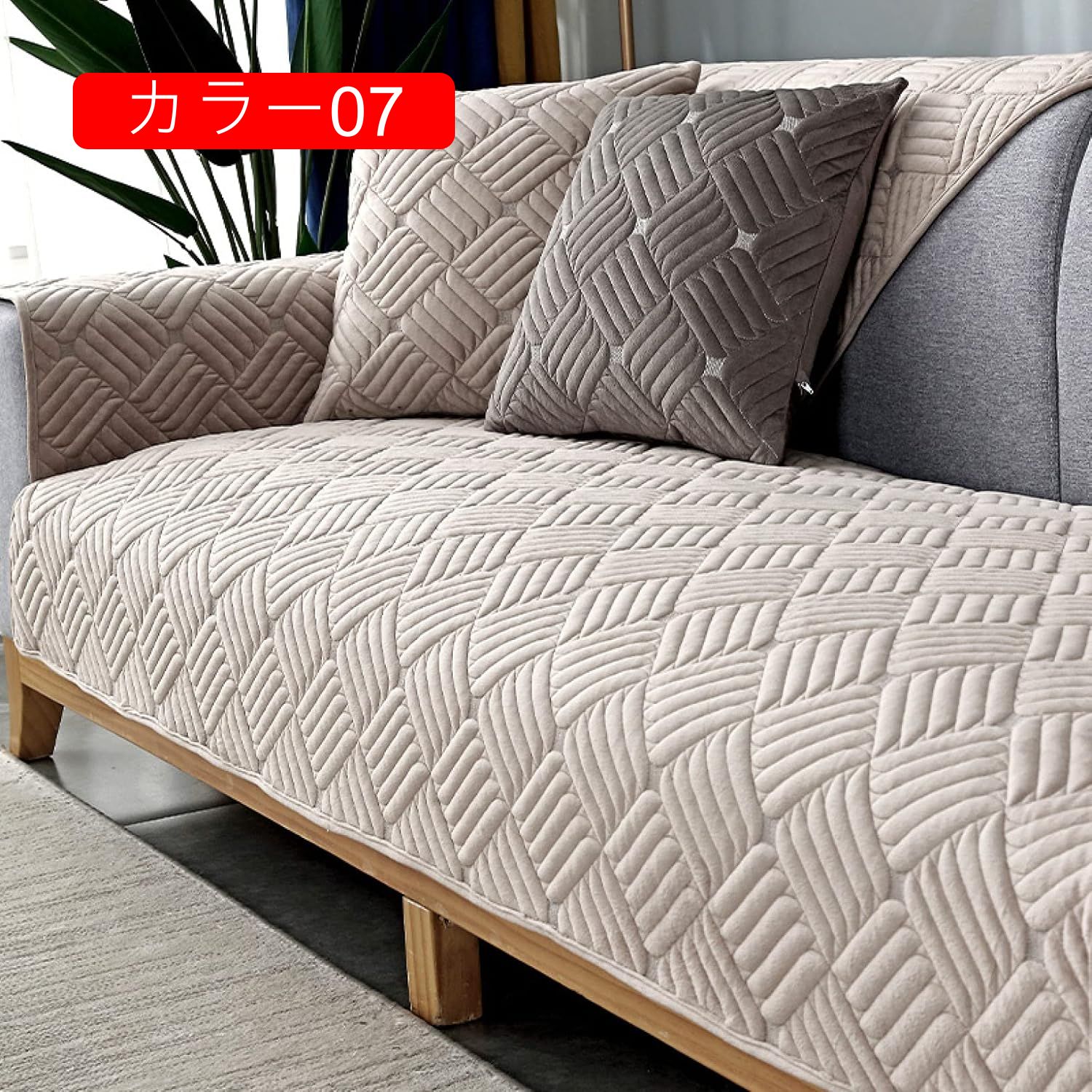 マルチカバー 長方形 70*210cm 無地 おしゃれ ソファカバー カラー ブランケット ベッドカバー カウチ 四季通用 毛布 防塵 北欧 西海岸 テーブルクロス テーブル掛け 洗える 柔らかい ソ [3]