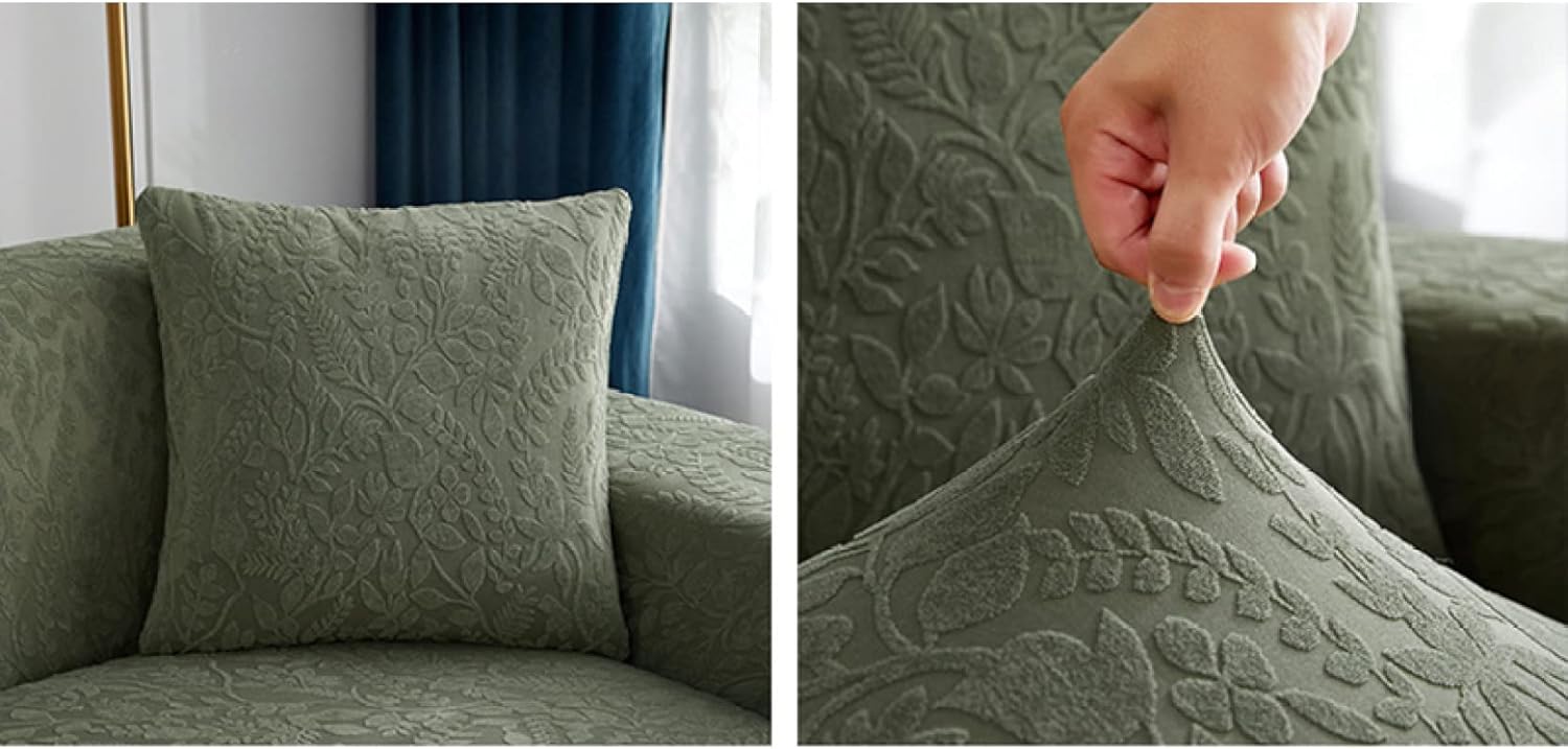 ソファカバー l字型コーナーソファ シンプル 伸縮素材 防?水 ズレない 185*230cm 汚れ防止 欧米風 お洒落 汎用 3人掛け 肘掛け 肘あり カラー 洗える 模様替え 一体型 ぴったり ソフ [3]