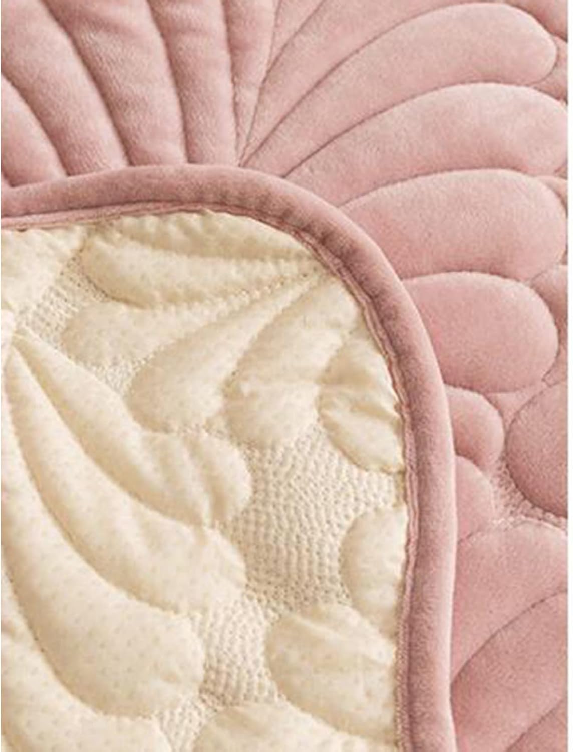 厚手 ソファーカバー マルチカバー 北欧デザイン ベロア ふわふわ 替えカバー 四季適用 肘付き 無地 爪とぎ防止 ピンク 70*210cm 汚れ防止 キズ防止 柔らかい ソファカバー 滑り止め ズレ [3]