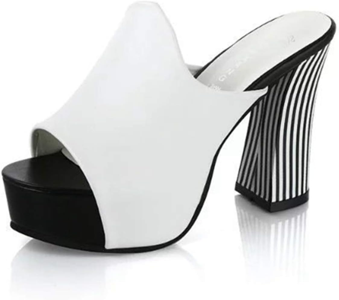 ミュール サンダル 厚底 プラットフォーム 安定感 太めヒール チャンキーヒール シンプル おしゃれ 11センチヒール 美脚 かわいい ブラック ホワイト 赤 カジュアル 走れる 歩きやすい 疲れない