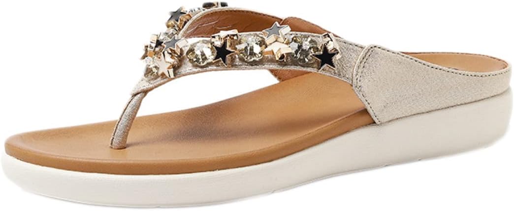 サンダル レディース フラット ぺたんこ つっかけ 軽い ラインストーン キラキラ 美脚 ビーチサンダル 履きやすい 夏 トングサンダル 通勤 オフィス きれいめ スリッパ 旅行 リゾート 海 バブー