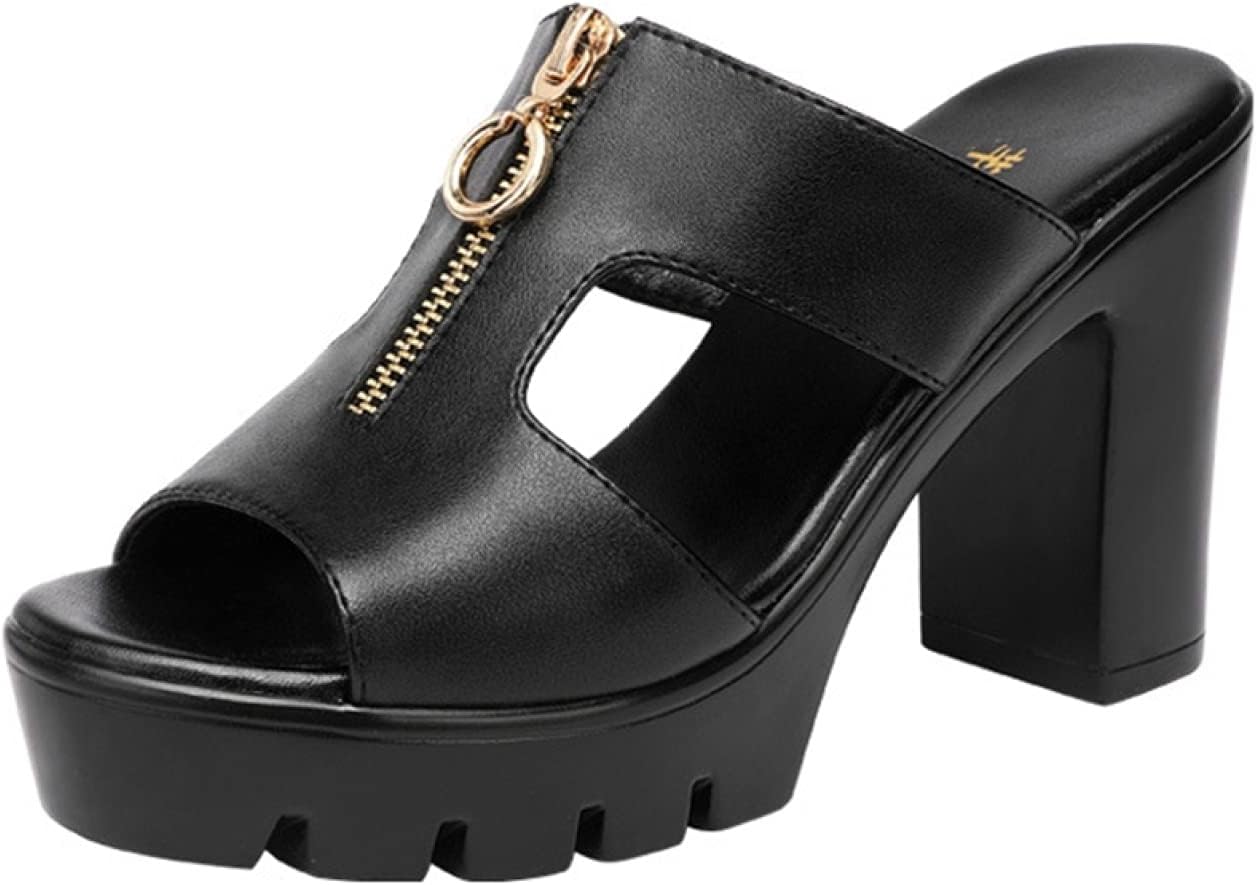 サンダル ミュール レディース 10センチヒール 歩きやすい 厚底 太ヒール ハイヒール チャンキーヒール 靴 シューズ 黒 白 キャバ パーティー 旅行 高い 痛くない 疲れない 大きいサイズ 小さ