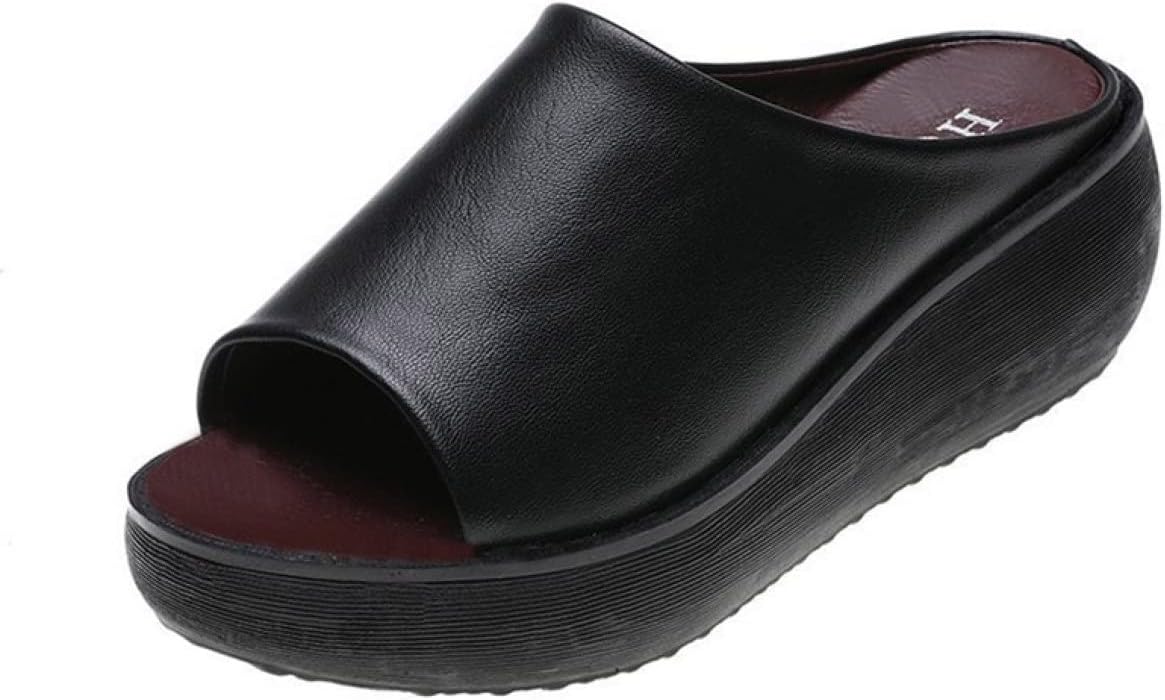 厚底サンダル 履きやすい スリッパ 美脚 厚底 サンダル ルームシューズ レディース ミュール ウェッジソール ハイヒール 滑りにくい 美脚 ビジュー カジュアル ファッション 夏 ビーチサンダル サ