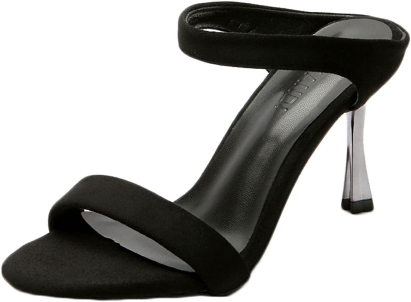 ハイヒール ミュール サンダル レディース つっかけ オープントゥ サンダル ミュール レディース ヒール 痛くない 美脚 疲れにくい ハイヒール ピンヒール 走れる サンダル おしゃれ 結婚式 ドレ