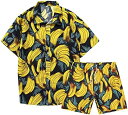 アロハシャツ メンズ 半袖 ショートパンツ アロハシャツ 上下セット Tシャツ 短パン セットアップ ビーチシャツ ハワイシャツ カジュアル 通気性 大きいサイズ 人気 ビーチ 海辺 リゾート 半袖シ