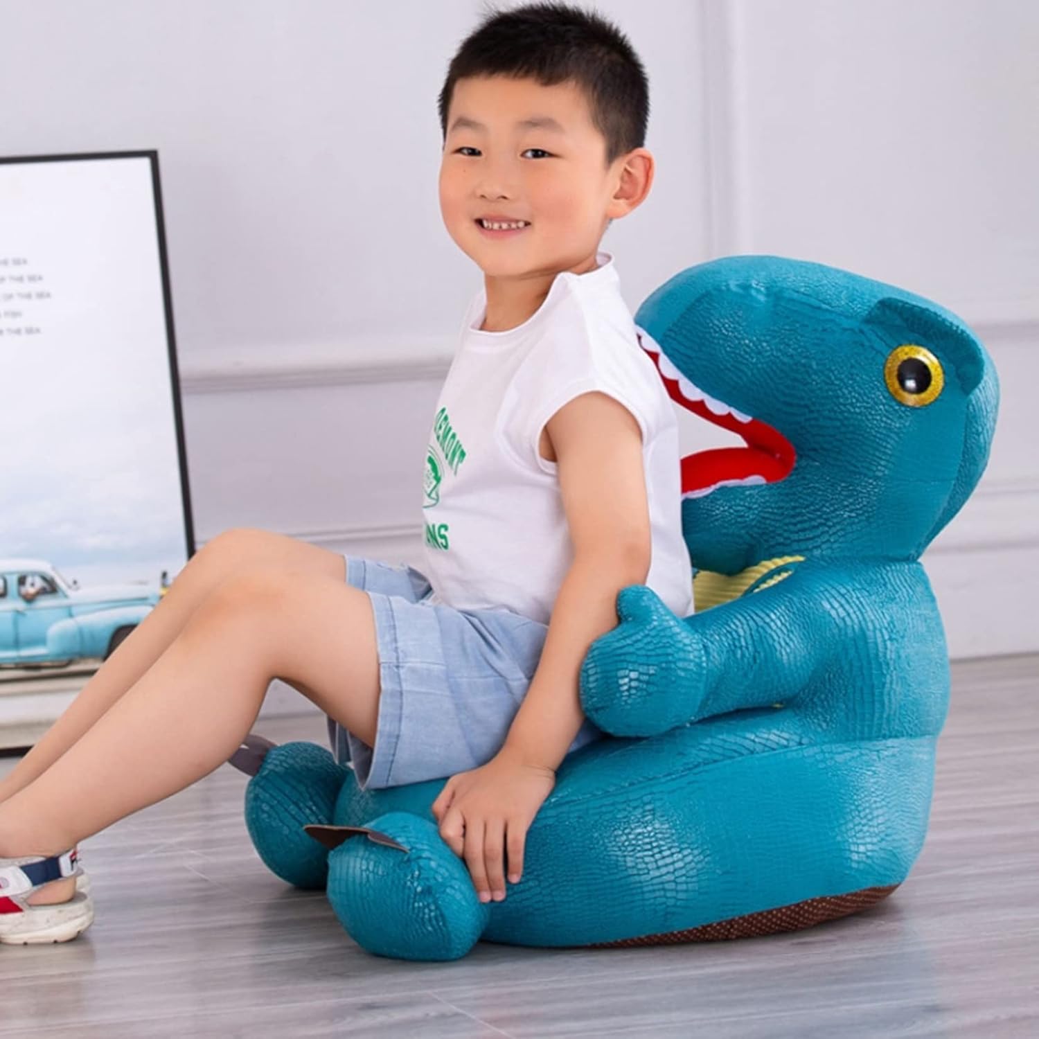 ベビーチェア ベビーソファー お座り練習チェア ドラゴン 滑り止め 低反発 ぬいぐるみ ベビーグッズ 可愛い 洗える 椅子クッション 安全 転倒防止 ふわふわ 子供部屋 保育園 お食事 ガール ボーイ