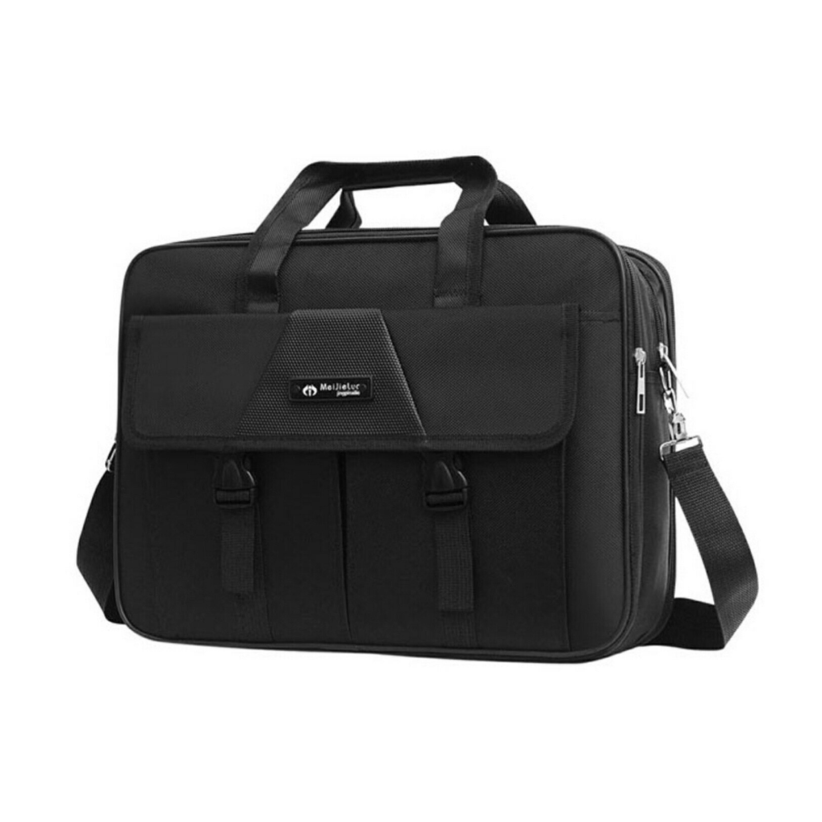 ビジネスバッグ メンズ 2WAY ブリーフケース 大容量 軽量 撥水 15.6インチPC収納 伸縮ショルダーベルト..