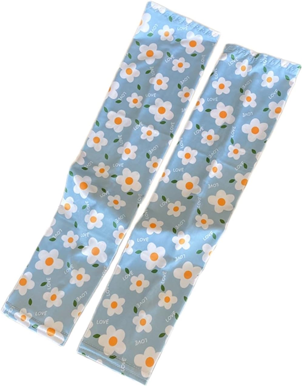 腕カバー　夏用　アームカバー　レディース　日焼け止めカバー　アームスリーブ　UV対策　紫外線防止　左右2枚　通気　吸汗　おしゃれ　花柄　可愛い　アウトドア　運転　自転車　スポーツ用アームカバー