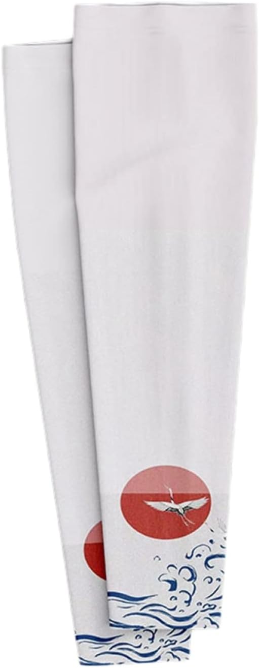 アームカバー　夏用　メンズ　腕カバー　アームスリーブ　UV対策　日焼け止め　パープル外線防止　通気　吸汗速乾　男女兼用　左右2枚　おしゃれ　古風　アウトドア　ランニング　お釣り　サイクリング　バイク用