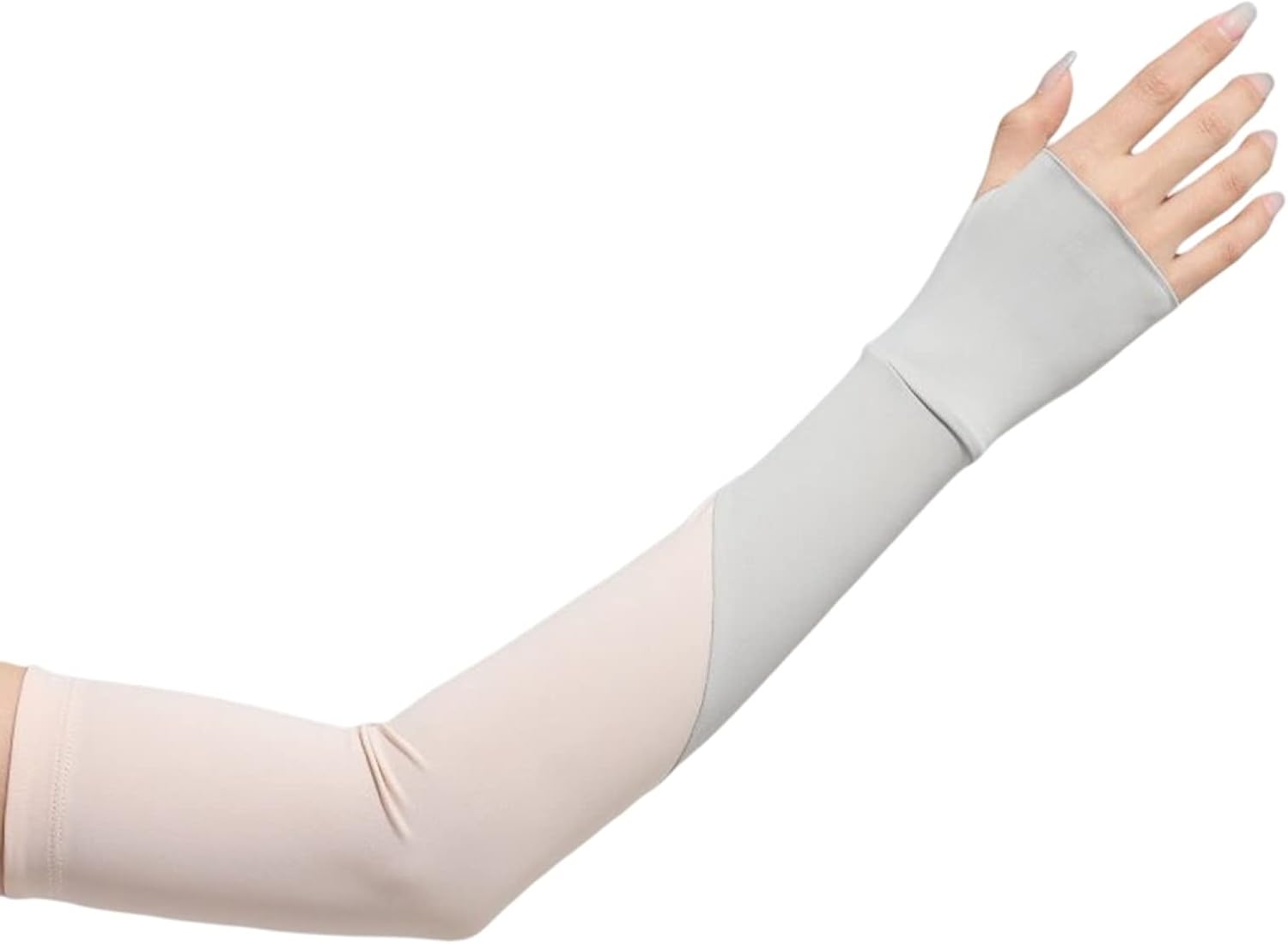 夏用　アームカバー　レディース　腕カバー　日焼け止めカバー　アームスリーブ　接触冷感　ストレッチ..