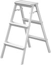 折りたたみステップ ステップスツール 踏み台 多機能 2段 三段 厚め 耐荷重150 アルミ 安定性 幅広 ポータブル スリムサイズ 軽い コンパクト 収納便利 脚立 室内 キッチン 掃除 クローゼッ
